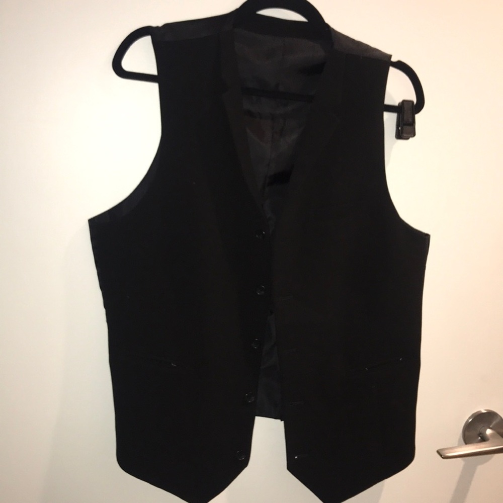 ASOS black vest
